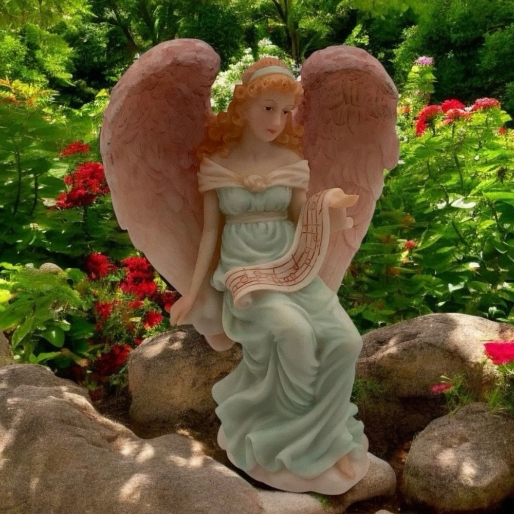 Roman Seraphim Classic Angel Figurine Laurice ‘Wisdom’s Child’ 1994 Retired Rare - Picture 2 of 10